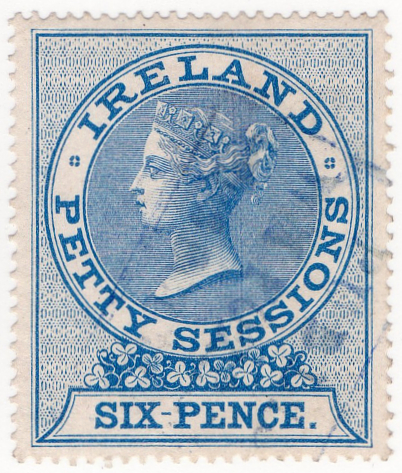 (4a) 6d Blue (1862)