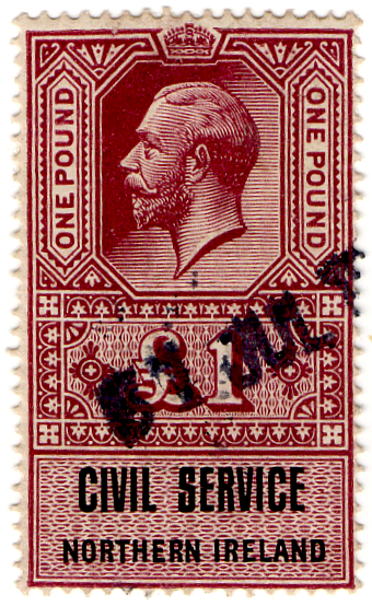 (06) £1 Black & Purple (1921)