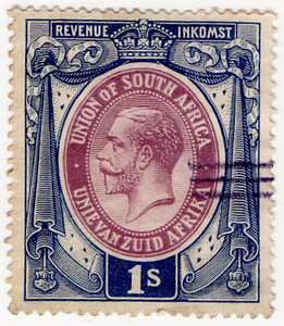 (03) 1/- Blue & Violet (1913)