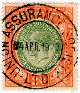 (06) 2/6d Orange & Green (1913)