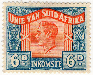 (68) 6d Blue & Orange (1946)