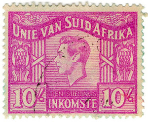 (75) 10/- Purple (1946)