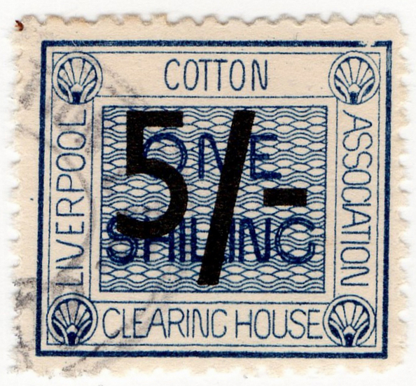 (32) 5/- on 1/- Blue (1954)