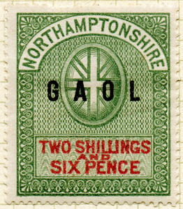 (un) 2/6d Green & Carmine (1882)