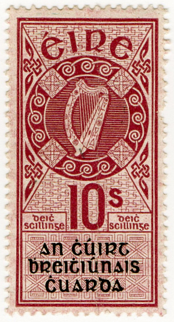 (17) 10/- Purple & Black (1943)