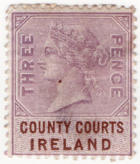 (15) 3d Lilac & Brown (1882)