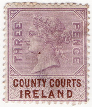 (15) 3d Lilac & Brown (1882)