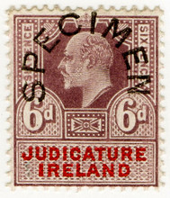 (54) 6d Dark Lilac-Brown & Red (1902)