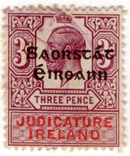 (100) 3d Purple & Red (1922)