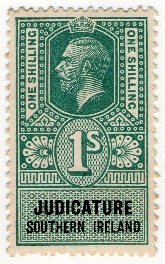 (79) 1/- Green & Black (1921)