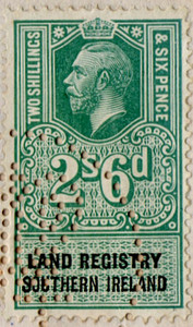 (82) 2/6d Green & Black (1921)