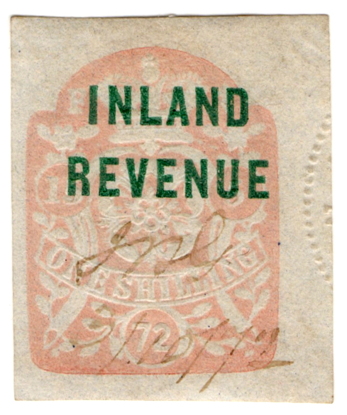 (09) 1/- Red (1872)
