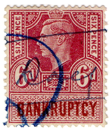 (167) 6d Claret & Brown (1947)