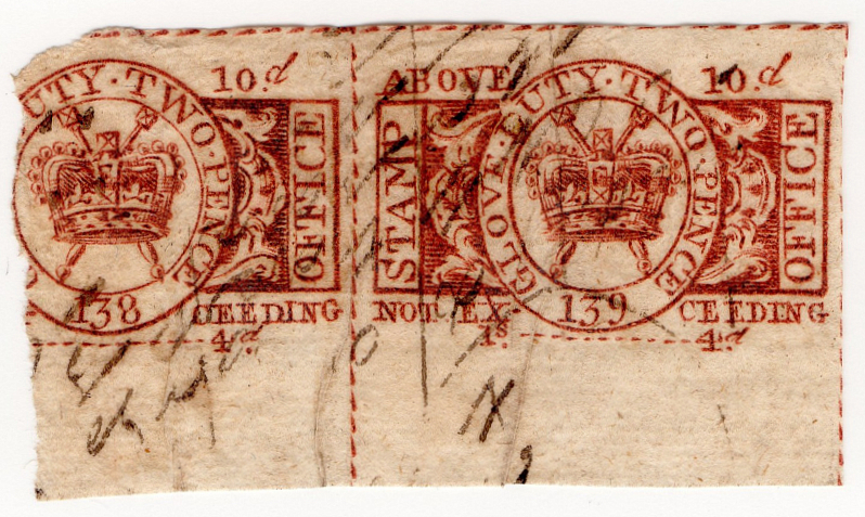 (02) 2d Red (1785)