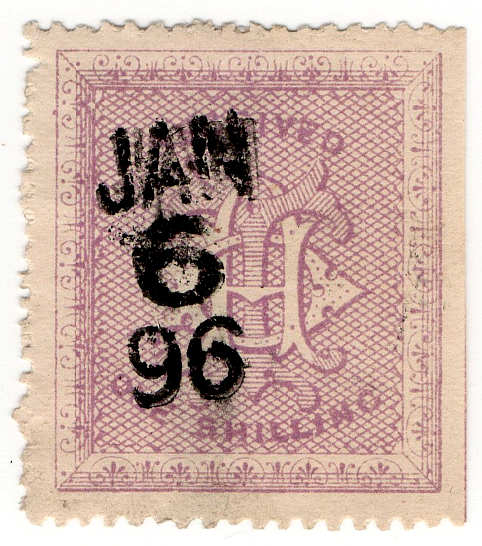 (01) 1/- Lilac (1873)