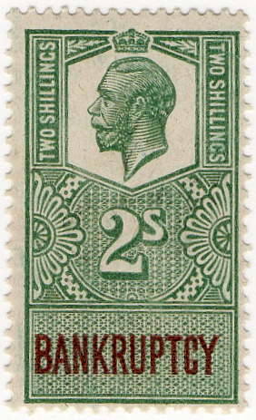 (158) 2/- Green & Brown (1917)