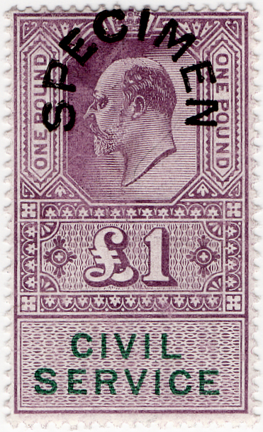 (43) £1 Lilac & Green (1902)