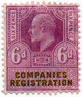 (17) 6d Purple & Green (1902)