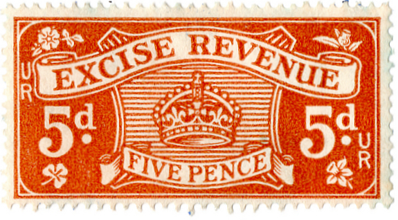 (35) 5d Brown (1925)