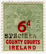 (38) 6d Green & Red (1895)