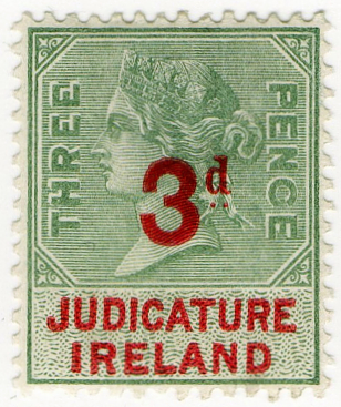(40) 3d Green & Red (1895)