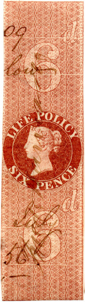(02) 6d Red-Brown (1854)