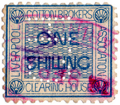 (09) 1/- Blue (1883)