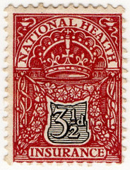 (06) 3½d Purple & Black (1912)