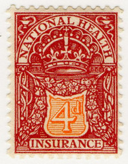 (07) 4d Purple & Orange (1912)