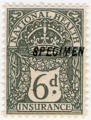(41) 6d Grey (1920)