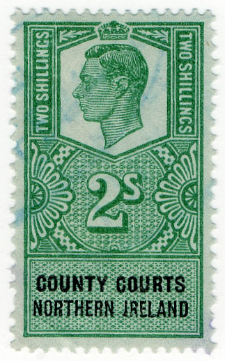 (16) 2/- Green & Black (1949)