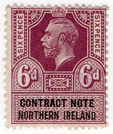 (un) 6d Purple & Black (1921)