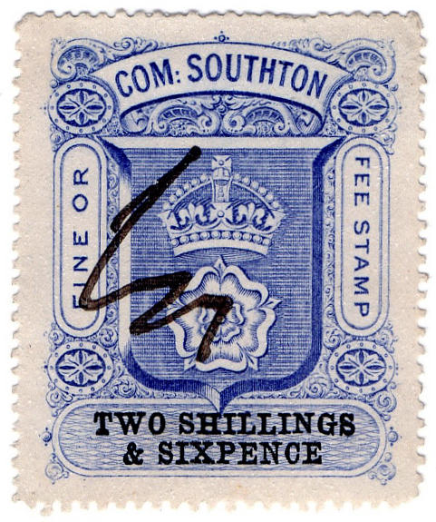 (26) 2/6d Ultramarine (1880)
