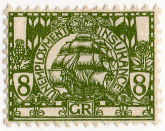 (09) 8d Olive Green (1912)