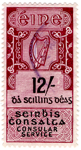 (20) 12/- Purple & Black (1943)