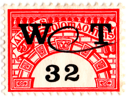 (96) 32p Red & Black (1971)