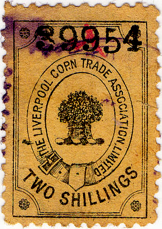 (07) 2/- Black on Yellow (1897)