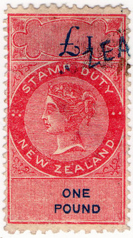 (193) £1 Red & Blue (1870)