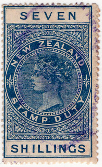 (220) 7/- Blue (1880)