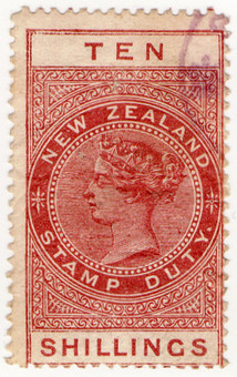 (223) 10/- Brown (1880)