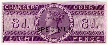 (43) 8d Lilac (1856)