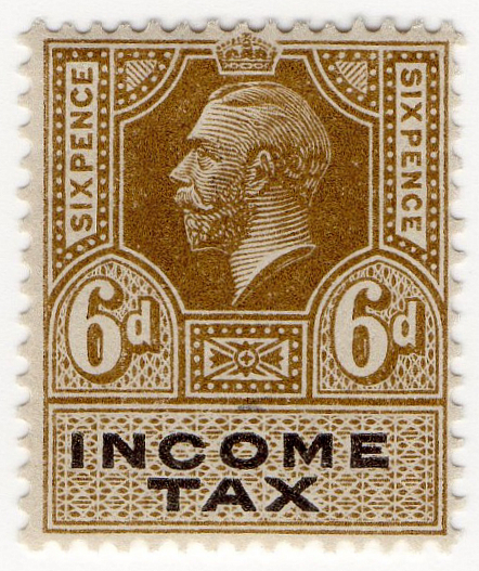 (04) 6d Olive & Black (1914)