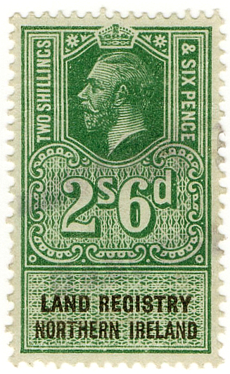 (05) 2/6d Green & Black (1921)