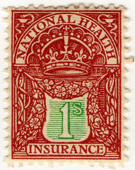 (15) 1/- Purple & Green (1912)