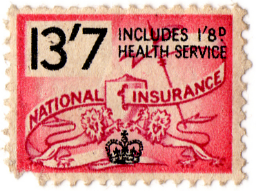 (312) 13/7d Scarlet & Grey (1957)