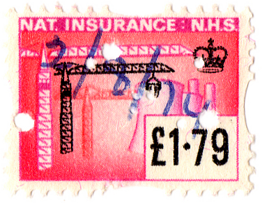 (706) £1.79 Magenta & Red (1974)
