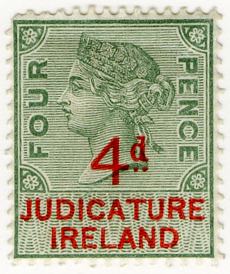(29) 4d Green & Red (1895)