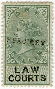 (11) 1/- Green & Black (1878)