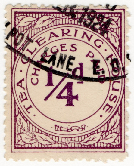 (01) ¼d Purple (1923)