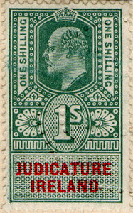 (55) 1/- Green & Red (1902)